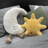 JOSON Sun Shaped Plush Toys, Soft Bedside Sofa Pillows, Used for Home Decoration as Birthday Gifts for Children and Girls (Moon)...