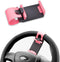 Car Steering Wheel Phone Mount, Steering Wheel Smartphone Mount, Portable Steering Wheel Phone Holder Mount Clip Fit for IPhone14/13/12/11 Pro Max...