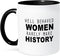 3dRose "Well Behaved Women Rarely Make History" Mug, Black, 11 oz...