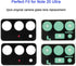 2pcs OEM Original Rear Back Camera Glass Lens Replacement for Samsung Galaxy Note 20 Ultra 5G (All Carriers) with Repair Toolkit Set + Cleaning Cl...