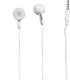 Magnavox MHP4820-WH Gummy Earbuds in White | Available in Pink, White, Black, Blue, & Teal | Earbuds Gummy | Extra Value Comfort Stereo Earbuds | ...