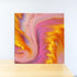 ABLIOACA Inspired Fluid Painting Fall Decorative Wall Art Thanksgiving Wall Decoration Christmas Gift House Warm Gift 12 * 12 In(8)...