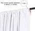 Cinbloo Watercolor Floral Kitchen Curtain Flower Cafe Curtain Rod Pocket 27.5W x 39L Rustic Plants Spring Blossom for Girl Woman Botanical Wildflo...