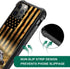 TnXee Case Compatible with iPhone 12 Pro Max Case, Wood Grain American Flag Alligator Pattern Design case for iPhone 12 Pro Max Cases for Mans Wom...