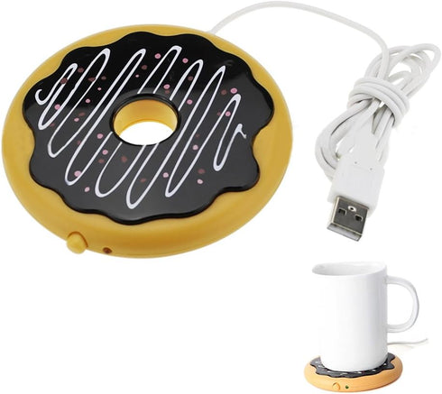 Rely2016 Creative USB Cookie Cup Warmer Coaster Coffee Mug Heating Pad Desktop Cute Gadget...