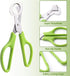 6Pcs Quail Egg Cutter Scissors Kitchen Egg Shears Tool (Green)...