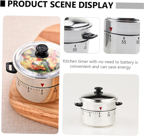 pressure cooker timer cooking pot loud bell novelty kitchen timer homework timer tea kettle shaped timer animal cooking timer sports timer clock p...