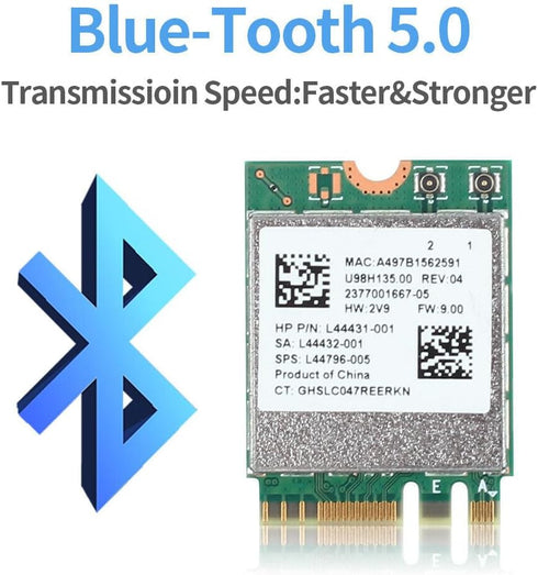 Computer Upgrade King Wireless Card RTL 8822CE 802.11ac/abgn PCIe WLAN with Bluetooth 5.0 (Made_by_Realtek)...