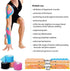 2 Rolls Waterproof Breathable Kinesiology Tape, Athletic Elastic Kneepad Muscle Pain Relief Knee Taping for Gym Fitness Running Tennis Swimming (B...