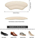 Heel Grips Liner,Heel Protectors for Shoes,Heel Cushions for Heel Pain Relief,Heel Pads for Shoes That are Too Big,Heel Lnserts for Womens, Mens (...