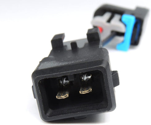 HiSport Injector PnP Adaptors Plugs Compatible with LQ4 LQ9 4.8 5.3 6.0 Injectors into LS1 LT1 EV1 wiring Harness Connectors 8Pcs...