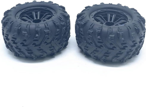 4PCS Replacement 85MM Tire Wheel Tyre RC Spare Parts Compatible with JJRC Q117-A Q117-B RC Car...