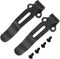 2 Pack Deep Carry Pocket Clips with 4 Pieces Screws, Stainless Steel Pocket Knife Clip Replacement for Benchmade Bugout 535 and More, Anodized Fin...