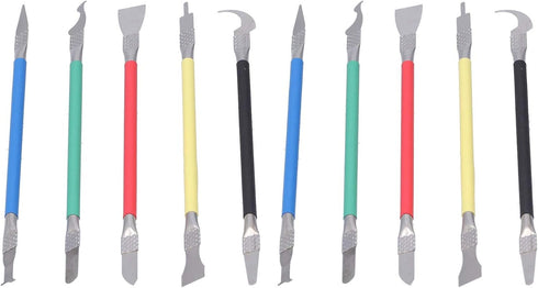 IC Chip Repair Thin Blade CPU NAND Remover BGA Maintenance Knife for Mobile Phone Repair (Removing The CPU and Removing Glue 5-Piece Set)...