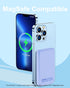 Miady Magnetic Wireless Portable Charger 5000mAh, USB C PD 20W Fast Charging Power Bank, Magnetic Battery Compatible with iPhone 14, 14 Pro, 14 Pr...