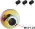 Shifter Knob Chrome Aluminum with 3 Adapter M8 M10 M12 x 1.25 Shift Lever(Multicolor)...
