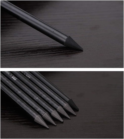 Drawing Pencils Set, Art Sketching Pencils Charcoal Set (6-Pack Full Lead Pencils)...