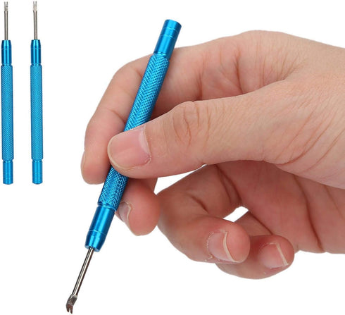 ZJchao Watch Hands Removers, 2pcs Lever Type Puller Watch Hand Press Tools Watch Needle Remover Lifting Tool Watch Repairing Accessory Watch Minut...