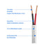 18/2 Speaker Wire (50 Feet) 18AWG Gauge in Wall Audio Speaker Wire, Fire Safety CL2 CL3 Rated Audio Speaker Cable/ 18 Gauge-2 Conductors CCA (Copp...