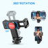 ULANZI Universal Phone Tripod Mount with Cold Shoe Mount, Rotates and Adjustable Clamp Holder Smartphone Clip Adapter for iPhone 11 Pro Max X XR X...