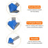Router Bits 1-1/2" Dia 1/2" Shank 90 Degree V Type End Mill Carbide for Woodworking Carpentry Engraving Edge Trimmer Cutter Tools...