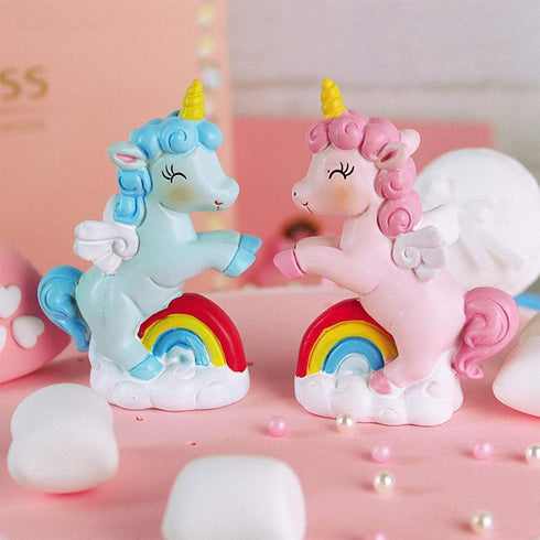 Fewo 3D Unicorn Silicone Candle, Soap, Resin & Epoxy Mold - Pink Animal Shape - Food Grade, Heat Resistant, Non-Stick, Microwave, Oven, Freezer & ...