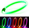 Led Dog Collars for Small Dog,Vizpet XS Light up Adjustable Collar USB Rechargeable Bright Safety Pet Collar for Cats Dogs(Green)...