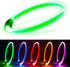 Led Dog Collars for Small Dog,Vizpet XS Light up Adjustable Collar USB Rechargeable Bright Safety Pet Collar for Cats Dogs(Green)...
