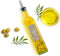EHOMEA2Z Italian Glass Olive Oil Dispenser Bottle - 16 Oz, Oil and Vinegar Cruet with Stainless Steel Spout for Kitchen, Slight Green Tint (1, 473...
