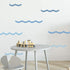 Ocean Waves Wall Decals - Kids Room Decor - Peel & Stick Removable Stickers...