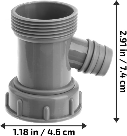 5pcs Three-way Drain Pipe Home Sink Overflow Three-way Sealed Sink Overflow Three-way Sink Drain Overflow Three-way Simple Sink Overflow Three-way...