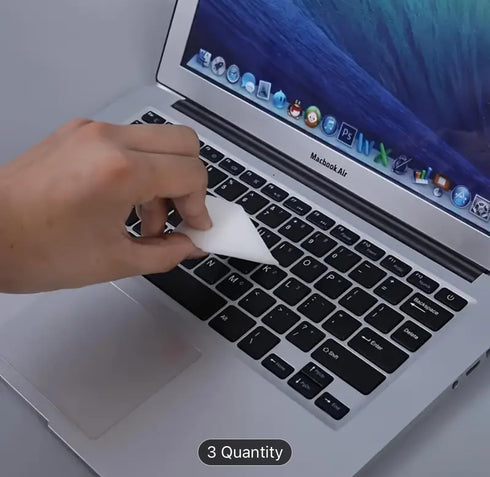 Silicone Sponge Pads for Home and Office, Non-Stick, 25 Count, White...