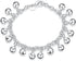 Metmejiao Charming Fashion 925 Sterling Silver Plated Bracelet Jingle Bells Bead Charm Bracelet Lady Jewelry...