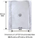 Waterproof Cover for 15.6 inch Laptop Dustproof Scratch Proof Translucent Zip Lock PVC Bag (15-16 inch (Maximum Laptop Size: 38 x 27 x 3.5 cm))...