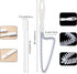 6Pcs Window Groove Cleaning Brush with 42Pcs Disposable Crevice Brush, Multifunctional Gap Cleaning Brush Tool for Small Spaces, Windows Groove, T...