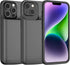 JCK Slim 7000mAh Battery Case for iPhone 14/14 Pro/13/13 Pro, 6.1 inch, Rechargeable Power Bank, Black...