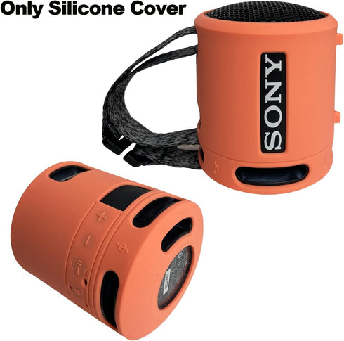 Silicone Cover Case for Sony SRS-XB13/XB100 Extra BASS Wireless Portable Compact Speaker, Protective Skin Sleeve Shell for Sony SRS-XB13 Speaker A...