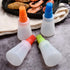 AKOAK 1 Pack Environmentally Friendly Silicone Flat-Bottomed Barbecue Oil Bottle Brush, Pastry Brush, Kitchen Baking and Barbecue Cooking Tools (G...
