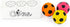 CHIWAVA 3PCS 2.7'' Squeak Latex Dog Toy Football Chew Fetch Throw Ball for Medium Dogs Interactive Play...