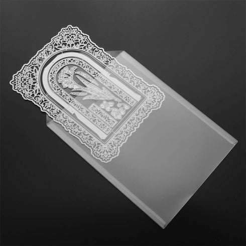 Large Stamp & Die Storage Pockets Resealable Clear Plastic Seal Bags Storage Case for Cutting Dies Stencil Album Stamp Crafts for DIY Scrapbooking...