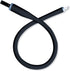 gofanco® Flexible & Durable Silicone Compatible with Apple MFi Certified Charge & sync Cable (Black) for iDevices - 9.8 inches (25cm) (Lightning25...