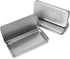 3 Pack Metal Tin Box with Lid, Metal Rectangular Tins With Hinged Lid, Portable Storage Box Containers, for Storage Drawing Pin Candies Jewelry Cr...
