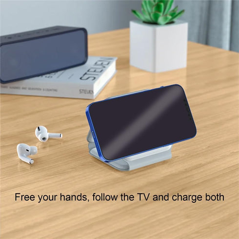 3-in-1 Wireless Charger for iPhone iWatch AirPods, Foldable Magnetic 18W Fast Charging Station for Multiple Apple Devices, Charging Stand for Trav...