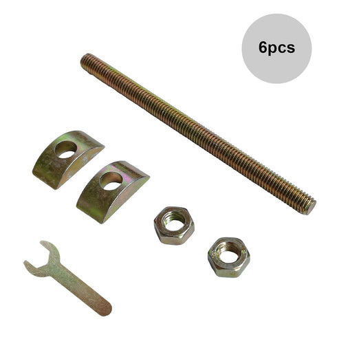 12 Pcs Countertop Connector,Table Top Fasteners,Joint Connector Drawbolt Pack, Draw Bolt Countertop Flip Connector for Joining Countertops, Butche...