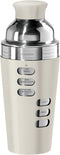 OGGI Dial A Drink Cocktail Shaker-23oz Stainless Steel Shaker, 8 Recipes, Stainless Steel Lid has Built In Strainer, Ideal Cocktail Mixer, Martini...