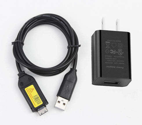 MaxLLTo USB AC Power Adapter Battery Charger Cord for Samsung SL310/w SL420 SL502 Camera...