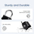 RESET-060 2 Pack 4 Digit Combination Lock Outdoor Padlock for School Gym Sports Locker Fence Toolbox Gate Suitcase Hasp Black...