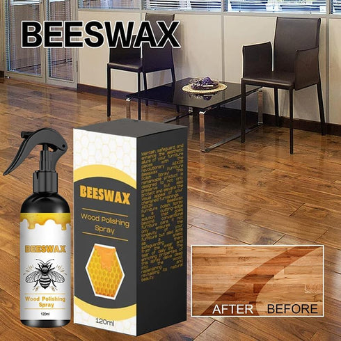 Beeswax Spray Furniture Polish and Cleansing, Natural Beeswax Spray for Wood Furniture Floors - Original Beeswax Spray Cleansing for Living Rooms ...