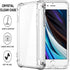 iPhone SE 2nd 2020 New/iPhone SE 3 2022, iPhone 8, iPhone 7 Case, Screen Protector Slim Shock Absorption Reinforced Corner Soft TPU Silicone Clear...
