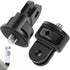 Tripod Mount Adapter,Aluminum Mount Adapter ,2pcs ¼-20 Conversion Adapter for Tripod Adapter Mount ,Suitable for GoPro Hero/ Insta360 X3/ Sjcam/Ac...